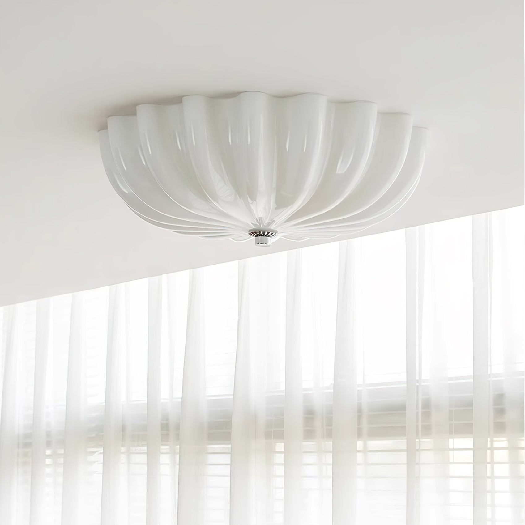 Wyna Plafonnier en verre soufflé - Neutralighting