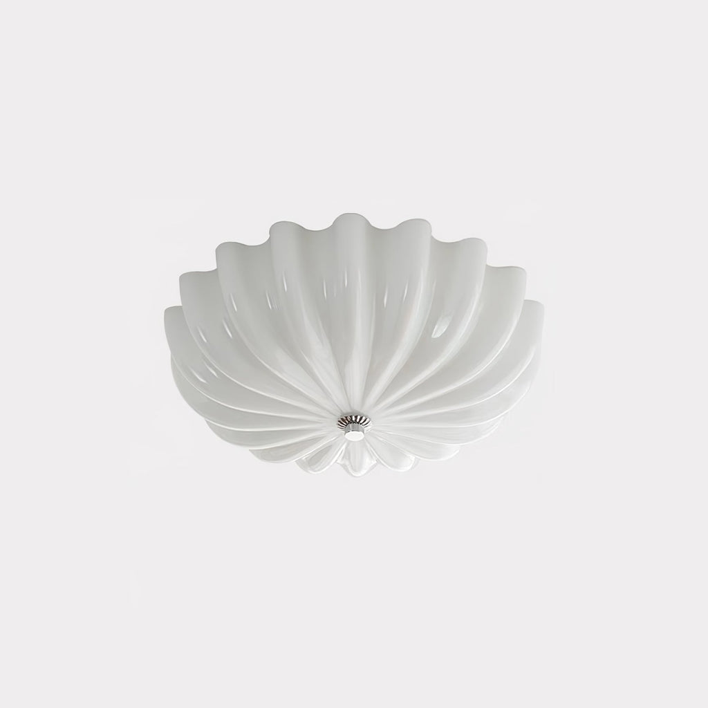 Aurora Ceiling Lamp Murano Blown Glass Shell Inspired - Neutralighting