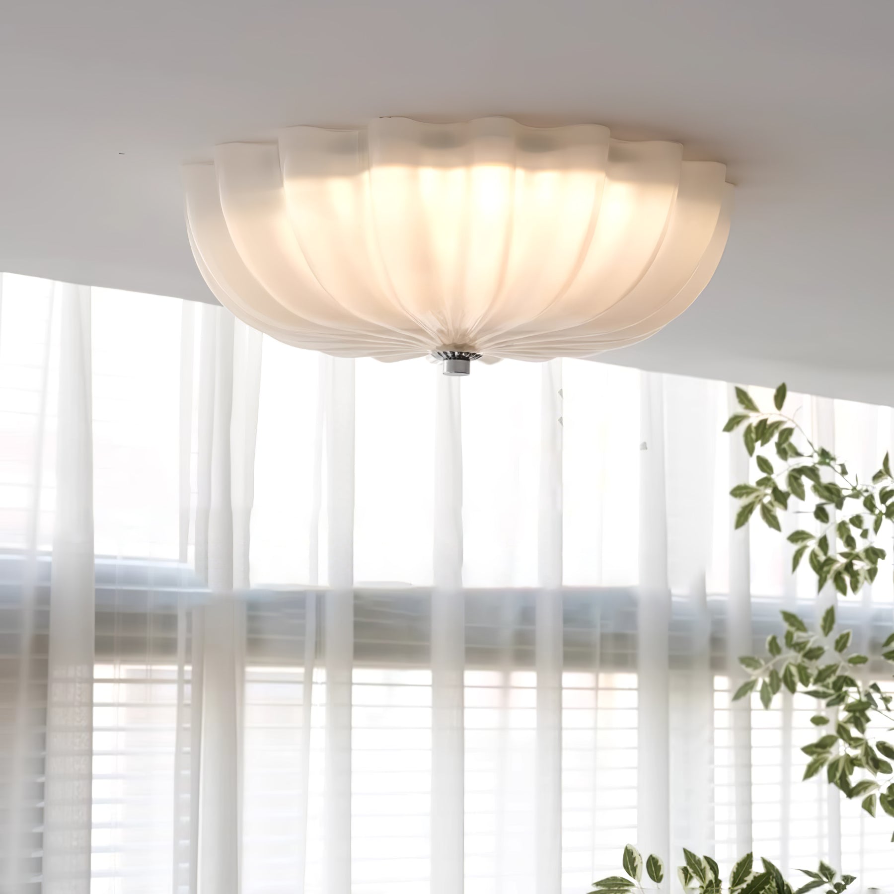 Wyna Plafonnier en verre soufflé - Neutralighting