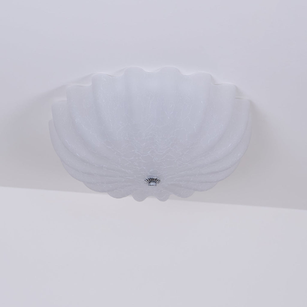 Aurora Ceiling Lamp Murano Blown Glass Shell Inspired - Neutralighting