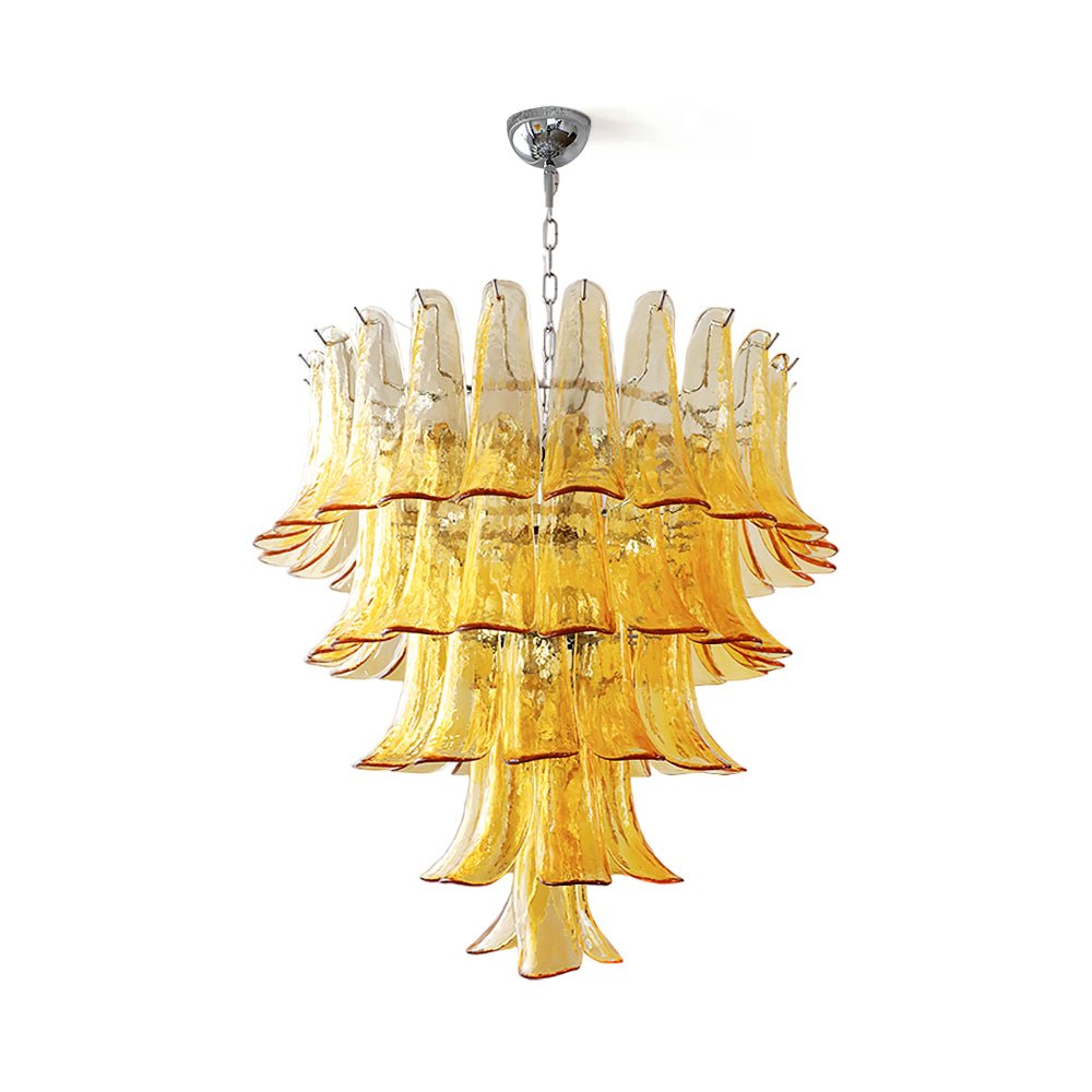 Aurora Lustre Pétales en Verre de Murano Vintage - Neutralighting