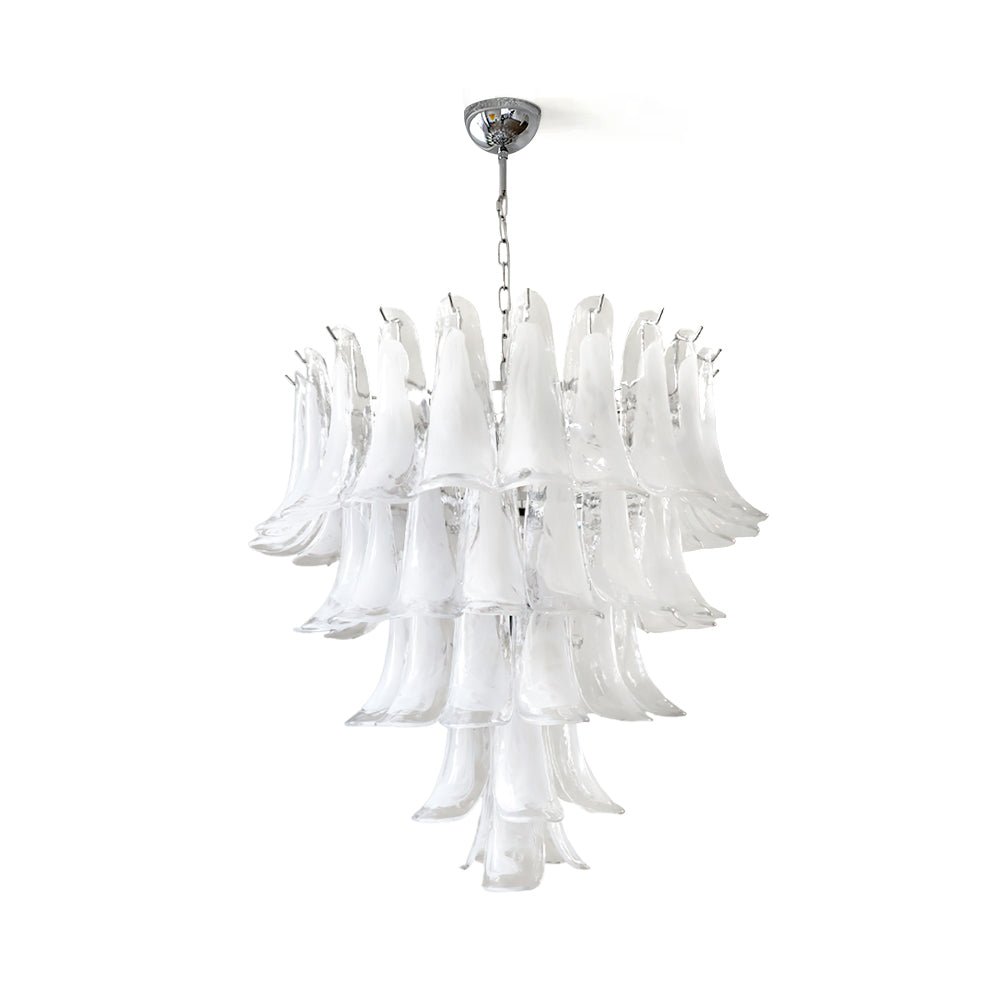 Aurora Lustre Pétales en Verre de Murano Vintage - Neutralighting