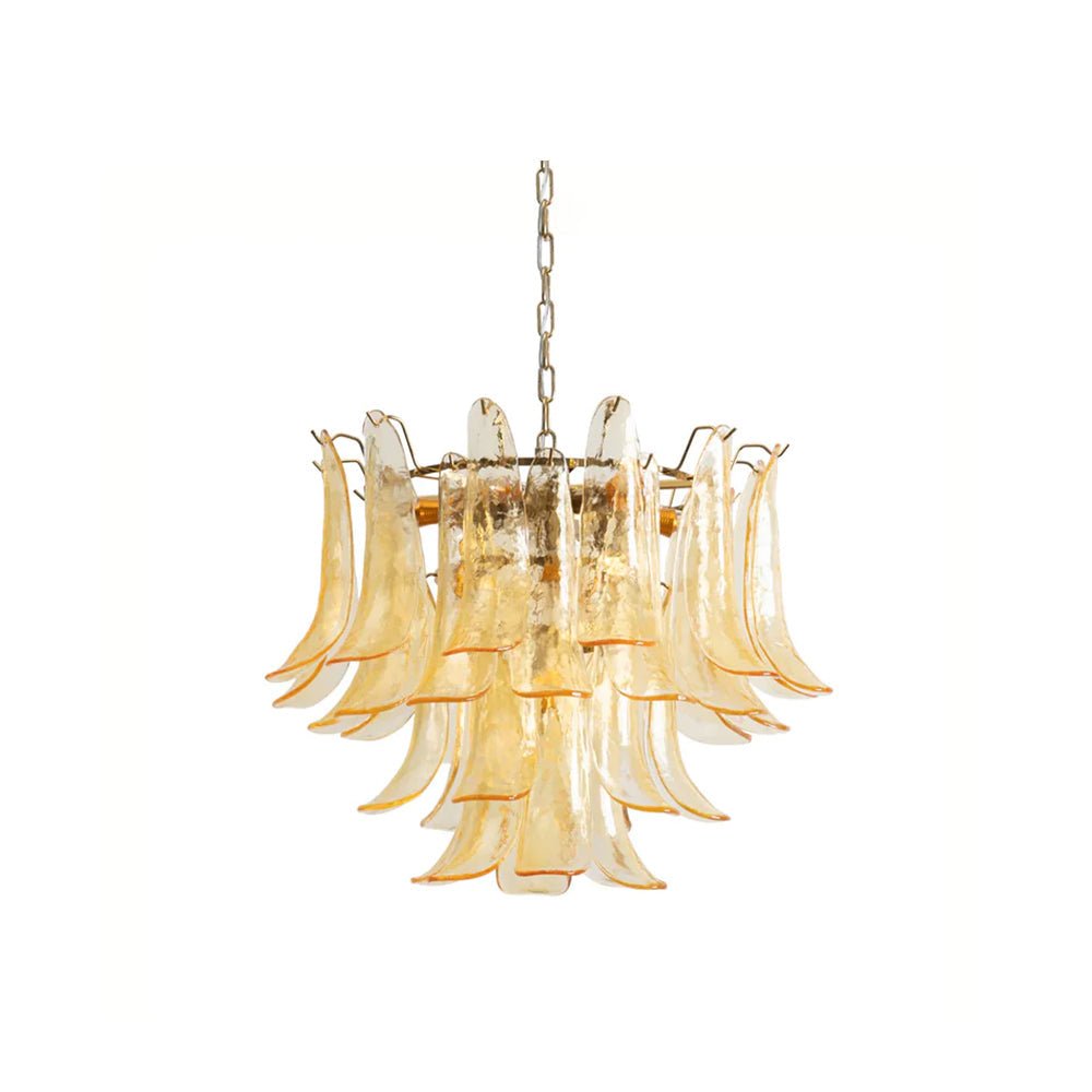 Aurora Lustre Pétales en Verre de Murano Vintage - Neutralighting