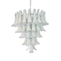 Aurora Chandelier Pétale en Verre Murano Transparent Vintage - Neutralighting