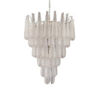 Aurora Chandelier Pigne en Verre de Murano Texturé Luxe - Neutralighting
