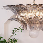 Aurora Le Lustre en Verre de Murano Clair - Neutralighting