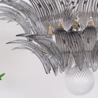 Aurora Le Lustre en Verre de Murano Clair - Neutralighting