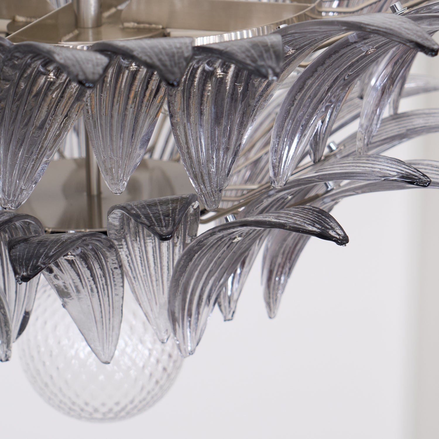 Aurora Le Lustre en Verre de Murano Clair - Neutralighting