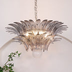 Aurora Le Lustre en Verre de Murano Clair - Neutralighting