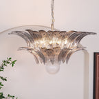 Aurora Le Lustre en Verre de Murano Clair - Neutralighting