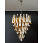 Alsorisra Lustre Postmoderne de Luxe en Verre Pétale - Neutralighting