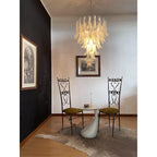 Alsorisra Lustre Postmoderne de Luxe en Verre Pétale - Neutralighting
