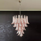 Alsorisra Lustre Postmoderne de Luxe en Verre Pétale - Neutralighting