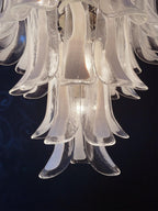 Alsorisra Lustre Postmoderne de Luxe en Verre Pétale - Neutralighting