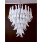 Alsorisra Lustre Postmoderne de Luxe en Verre Pétale - Neutralighting