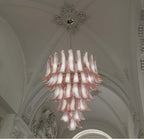 Alsorisra Lustre Postmoderne de Luxe en Verre Pétale - Neutralighting