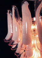 Alsorisra Lustre Postmoderne de Luxe en Verre Pétale - Neutralighting