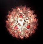 Alsorisra Lustre Postmoderne de Luxe en Verre Pétale - Neutralighting