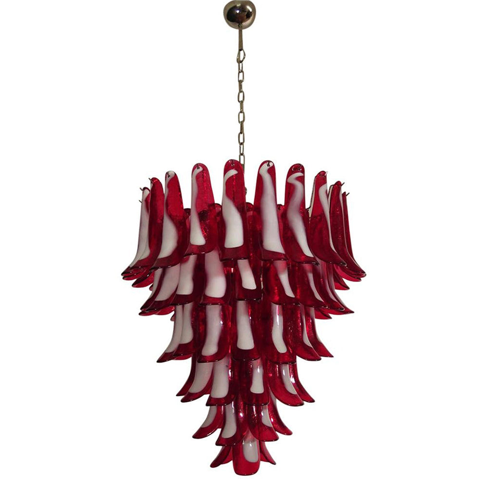 Alsorisra Lustre Postmoderne de Luxe en Verre Pétale - Neutralighting