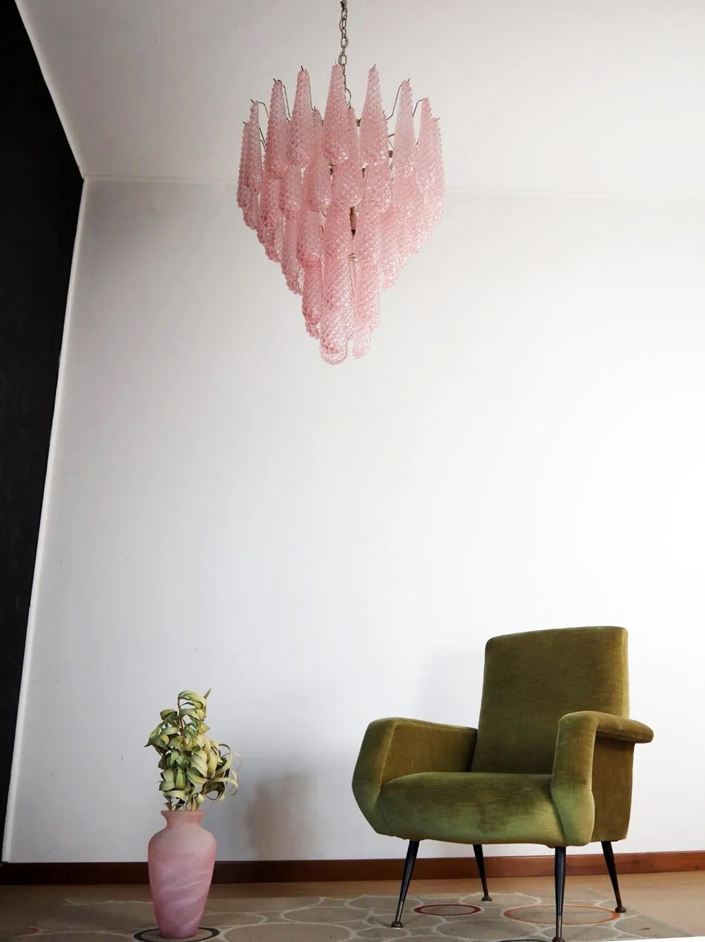 Aurora Lustre Rose Goutte Rosée Cascadant Romantique - Neutralighting