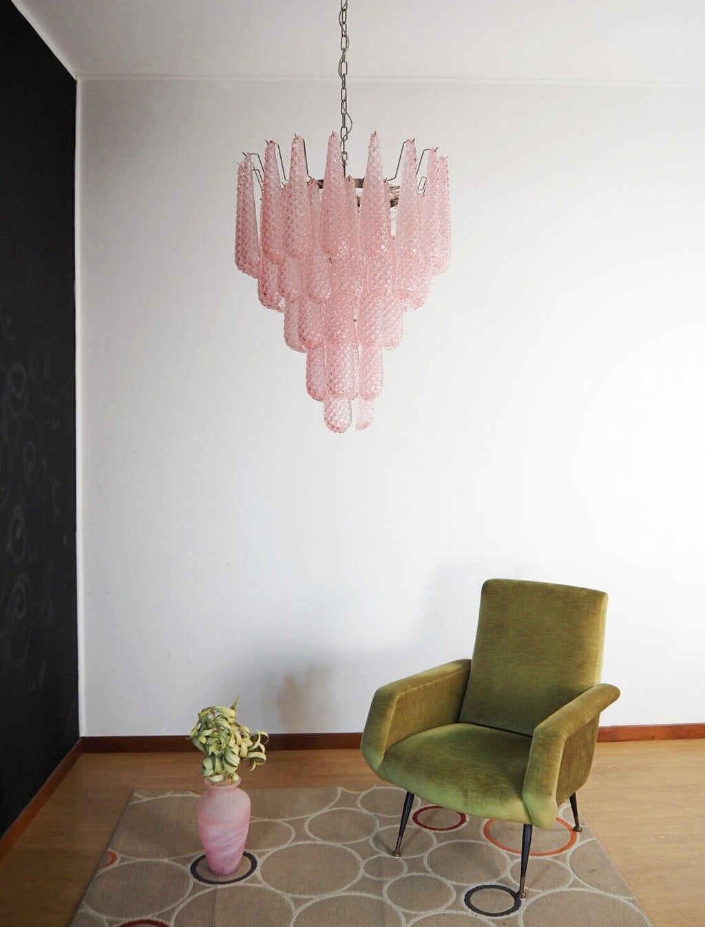 Aurora Lustre Rose Goutte Rosée Cascadant Romantique - Neutralighting