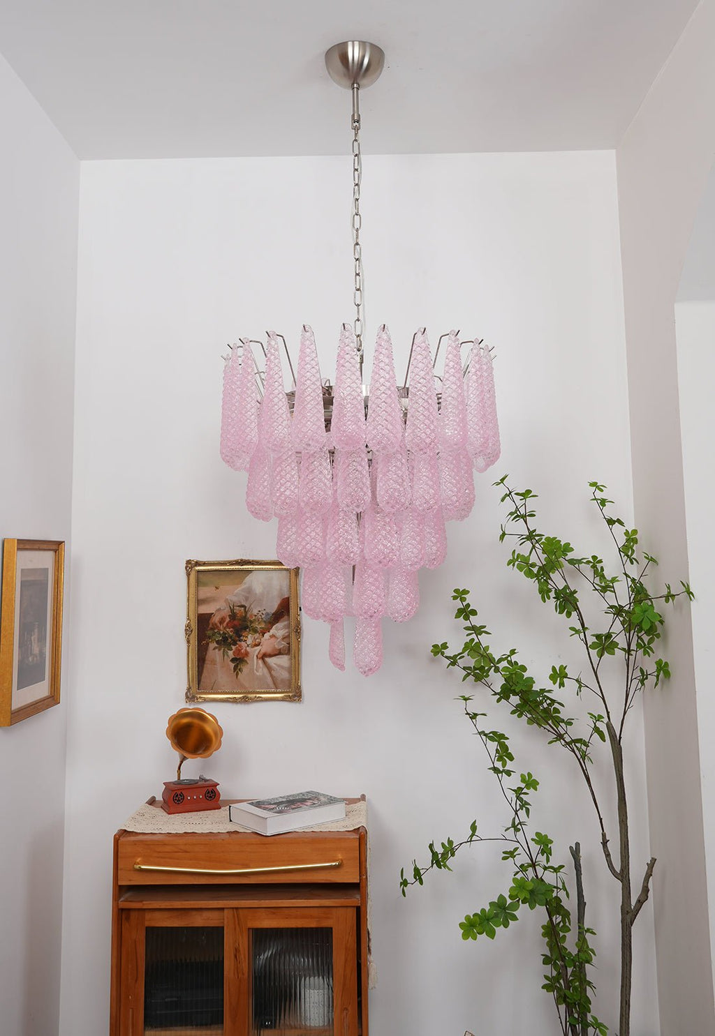 Aurora Lustre Rose Goutte Rosée Cascadant Romantique - Neutralighting