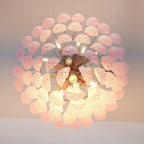Aurora Lustre Rose Goutte Rosée Cascadant Romantique - Neutralighting