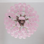 Aurora Chandelier en Verre Rose Luxe - Neutralighting