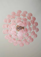 Aurora Chandelier en Verre Rose Luxe - Neutralighting
