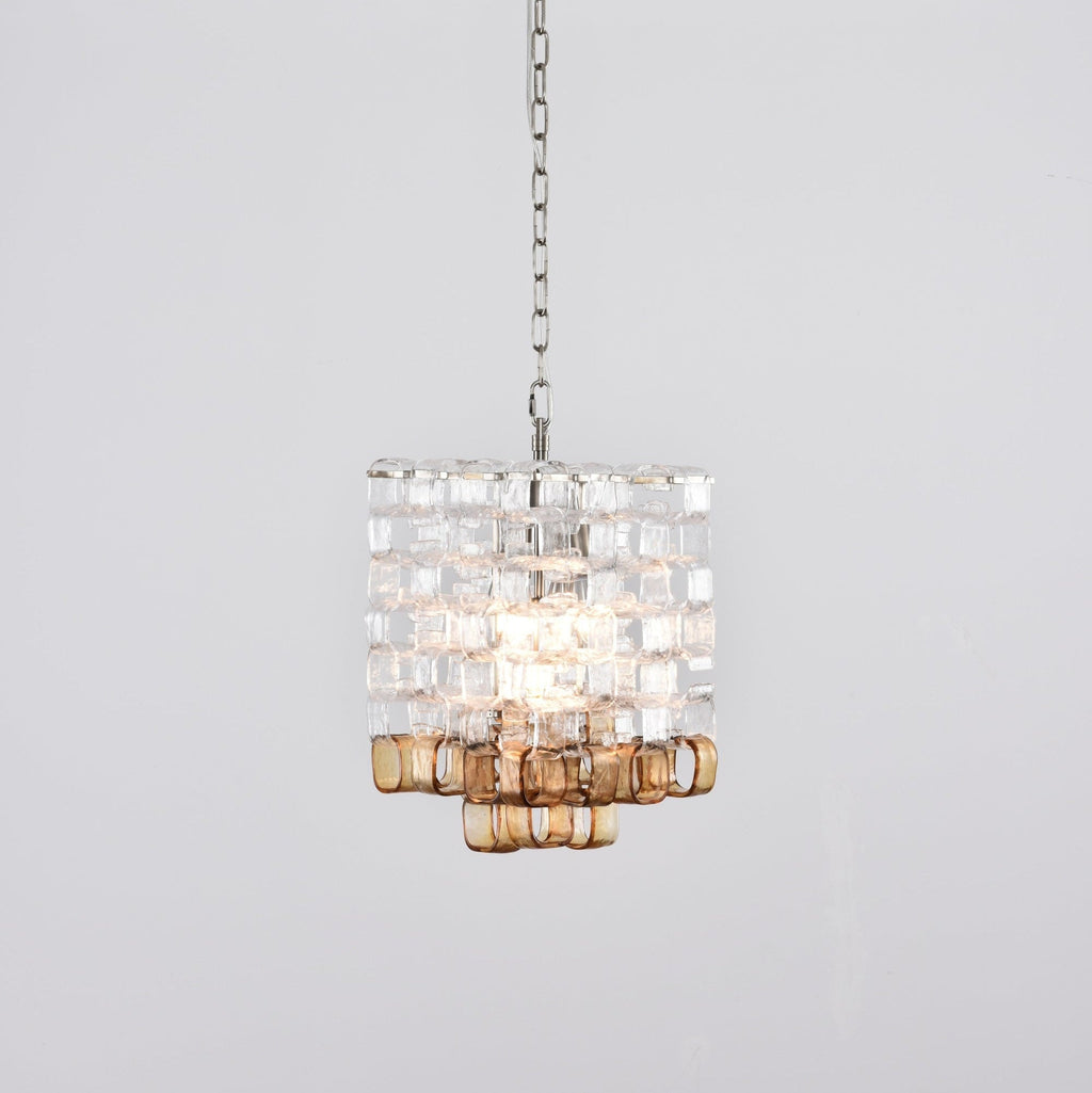 Aurora Chandelier en Verre de Murano Géométrique - Neutralighting