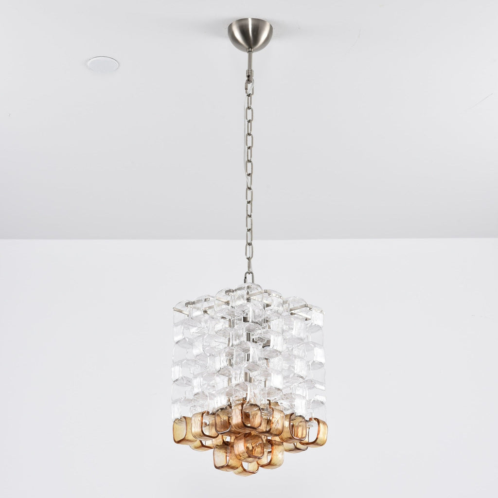 Aurora Chandelier en Verre de Murano Géométrique - Neutralighting