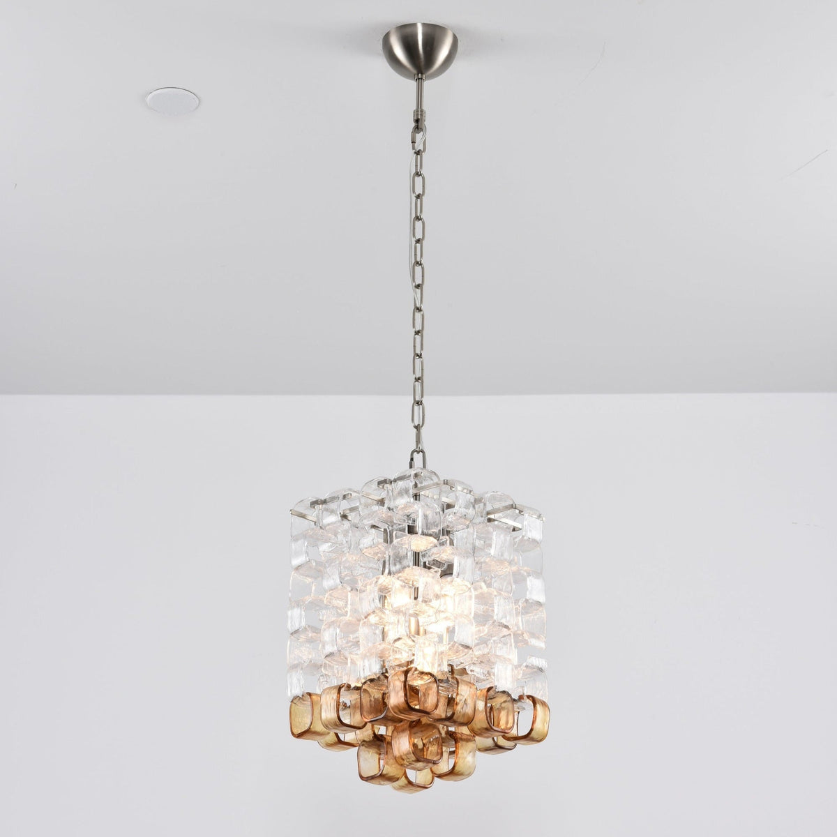 Aurora Chandelier en Verre de Murano Géométrique - Neutralighting