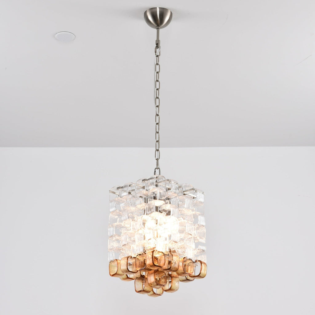 Aurora Chandelier en Verre de Murano Géométrique - Neutralighting