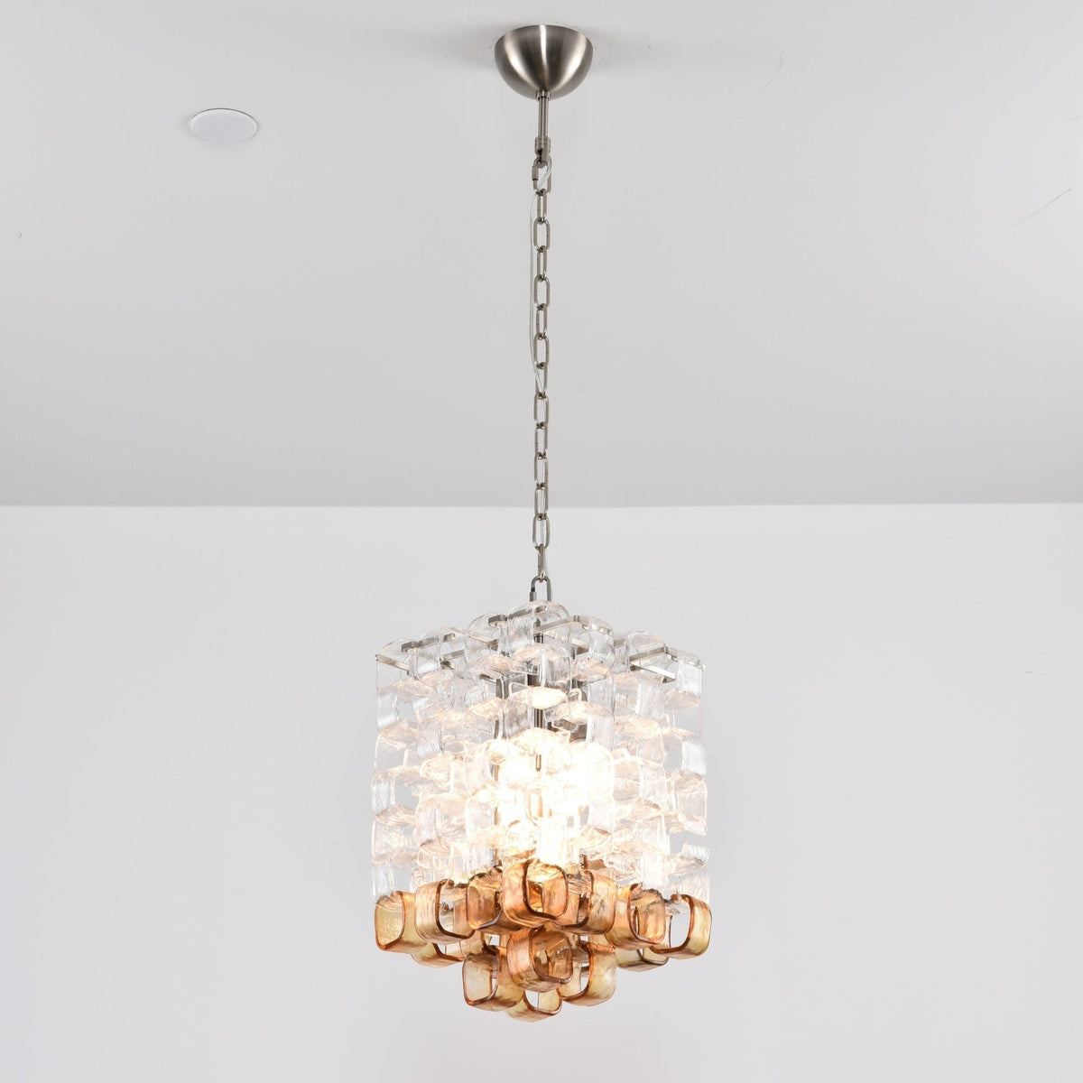 Aurora Chandelier en Verre de Murano Géométrique - Neutralighting