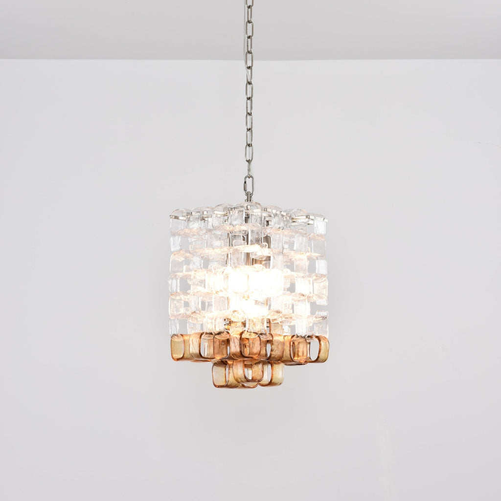 Aurora Chandelier en Verre de Murano Géométrique - Neutralighting