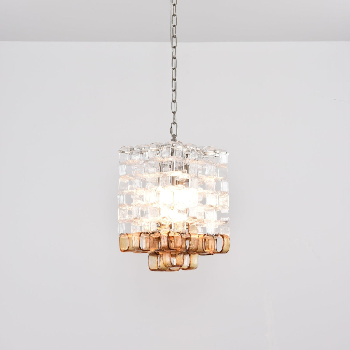 Aurora Chandelier en Verre de Murano Géométrique - Neutralighting