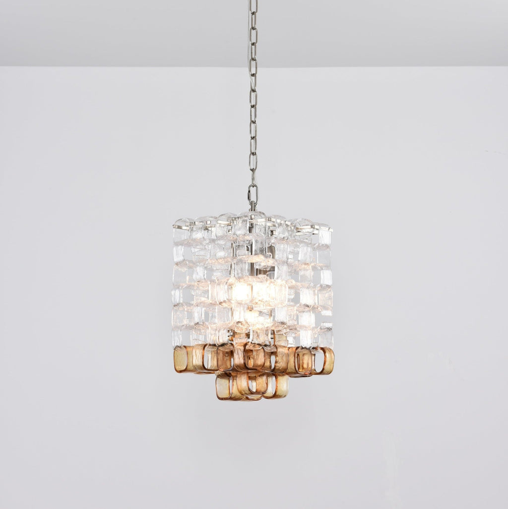 Aurora Chandelier en Verre de Murano Géométrique - Neutralighting