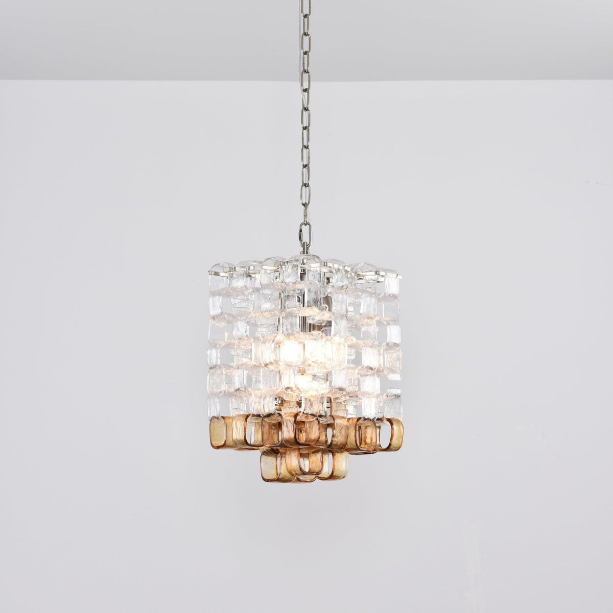 Aurora Chandelier en Verre de Murano Géométrique - Neutralighting