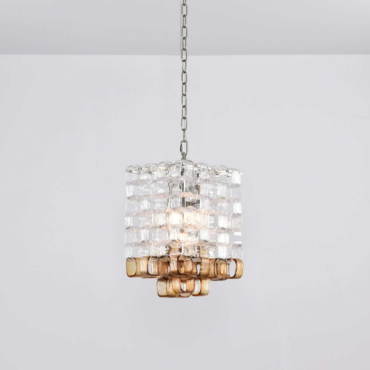 Aurora Chandelier en Verre de Murano Géométrique - Neutralighting