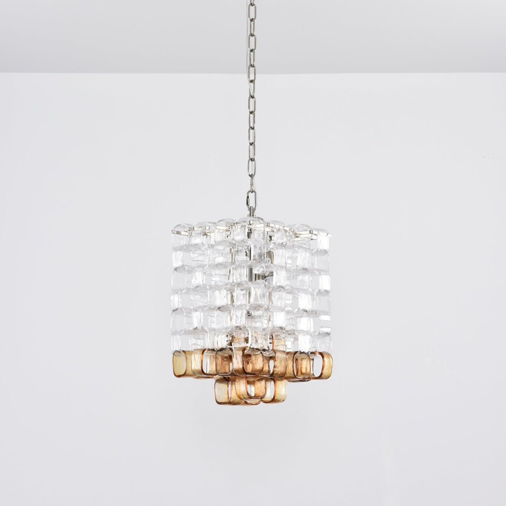 Aurora Chandelier en Verre de Murano Géométrique - Neutralighting