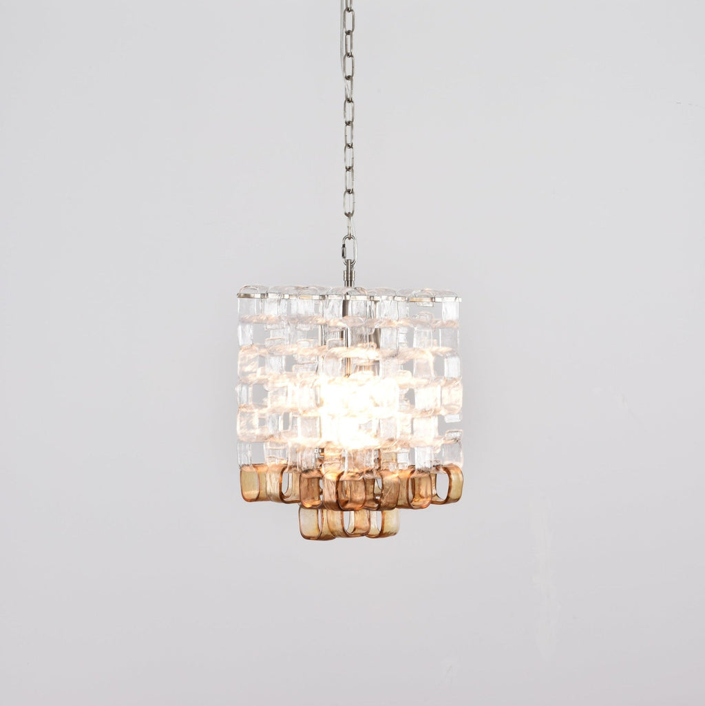 Aurora Chandelier en Verre de Murano Géométrique - Neutralighting