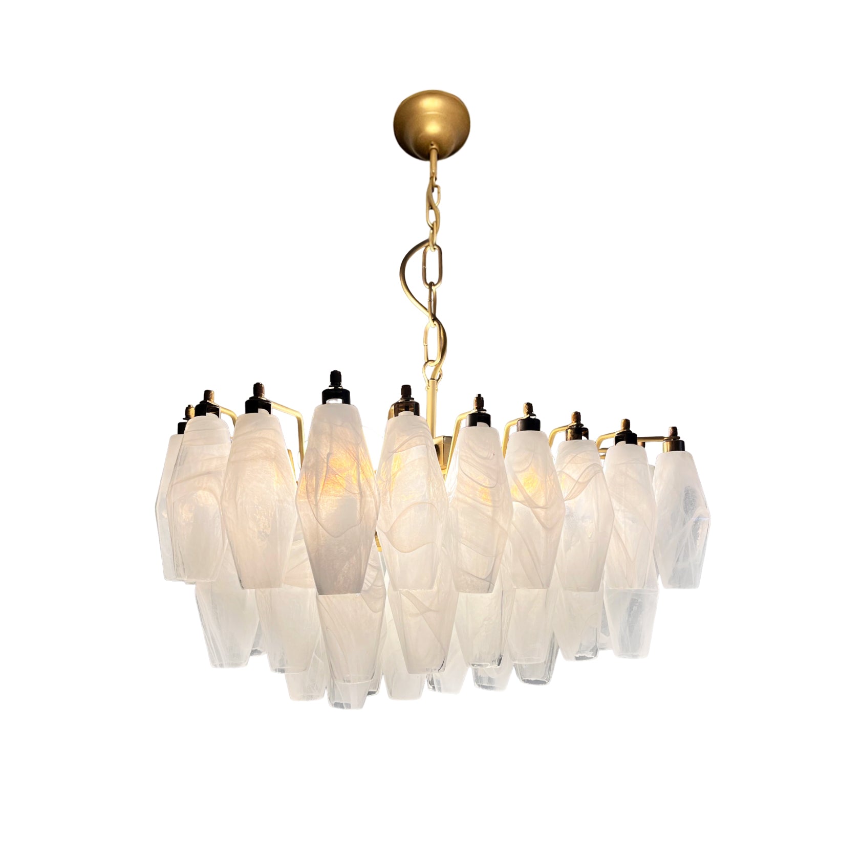 Ardoriel Lustre Postmoderne de Luxe Poliedri en Albâtre - Neutralighting