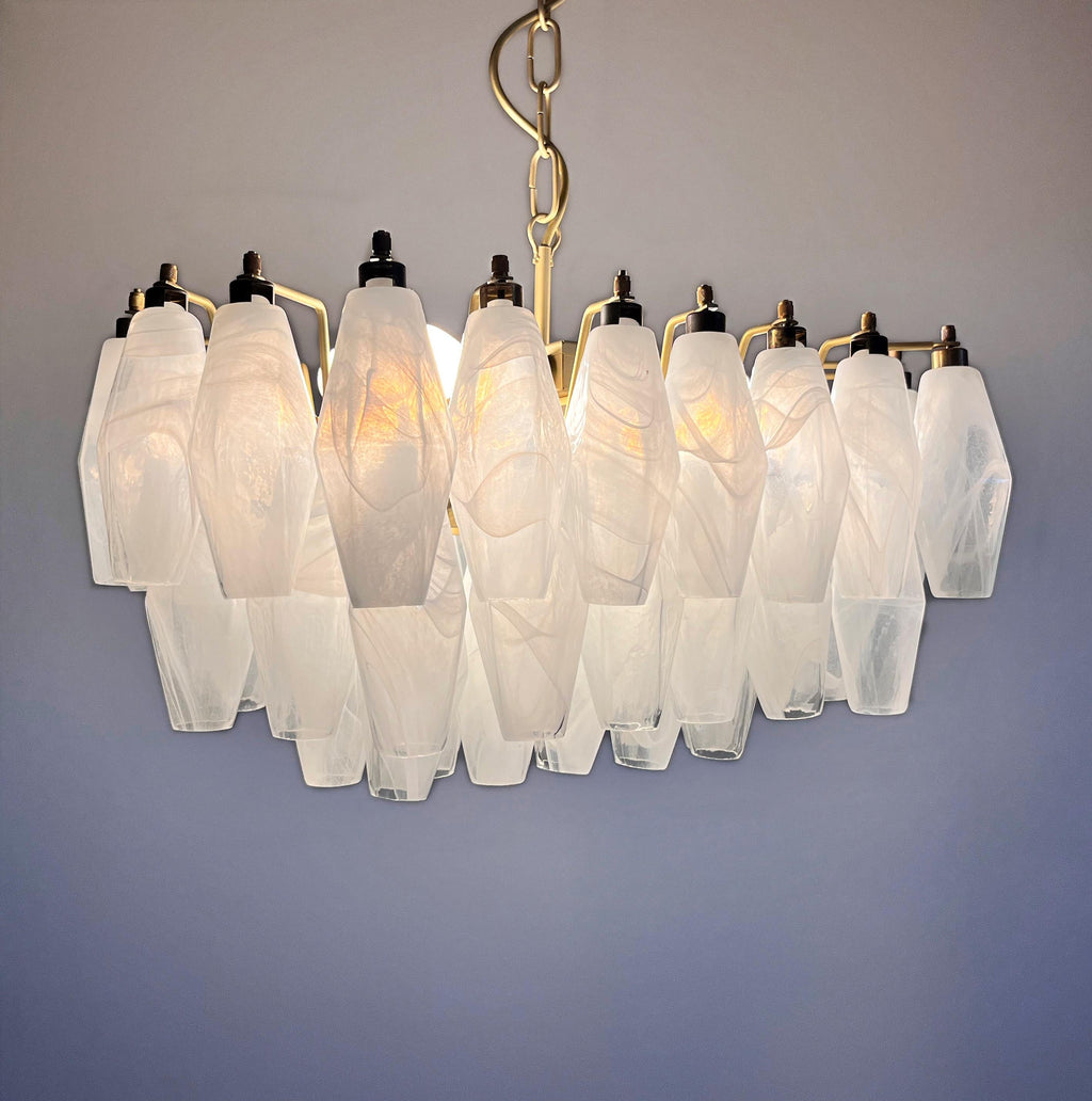 Ardoriel Lustre Postmoderne de Luxe Poliedri en Albâtre - Neutralighting