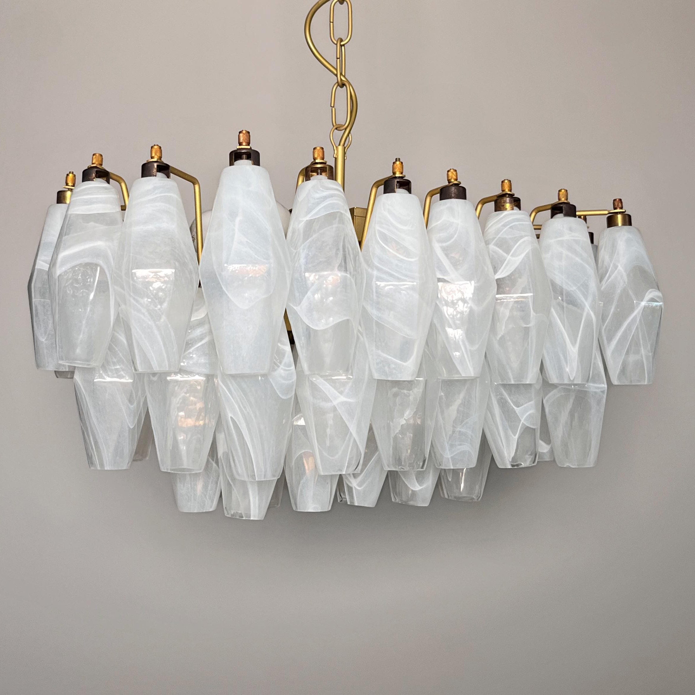 Ardoriel Lustre Postmoderne de Luxe Poliedri en Albâtre - Neutralighting