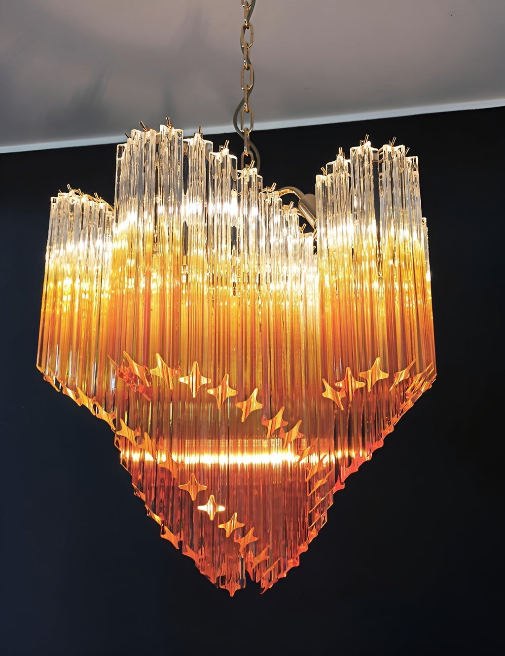 Evmararae Lustre en verre dégradé - Neutralighting
