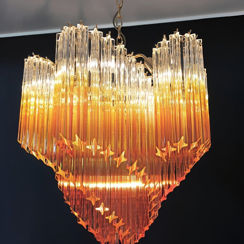 Evmararae Lustre en verre dégradé - Neutralighting