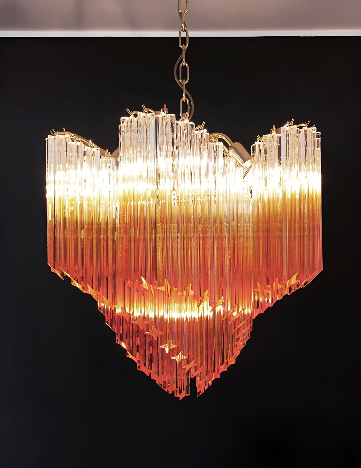 Evmararae Lustre en verre dégradé - Neutralighting