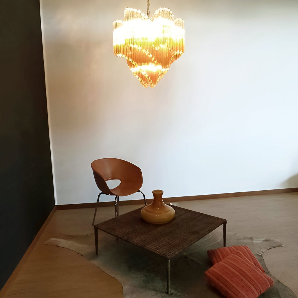 Evmararae Lustre en verre dégradé - Neutralighting