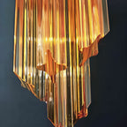 Aurora Lustre Spiral Prism Rose Superposé - Neutralighting