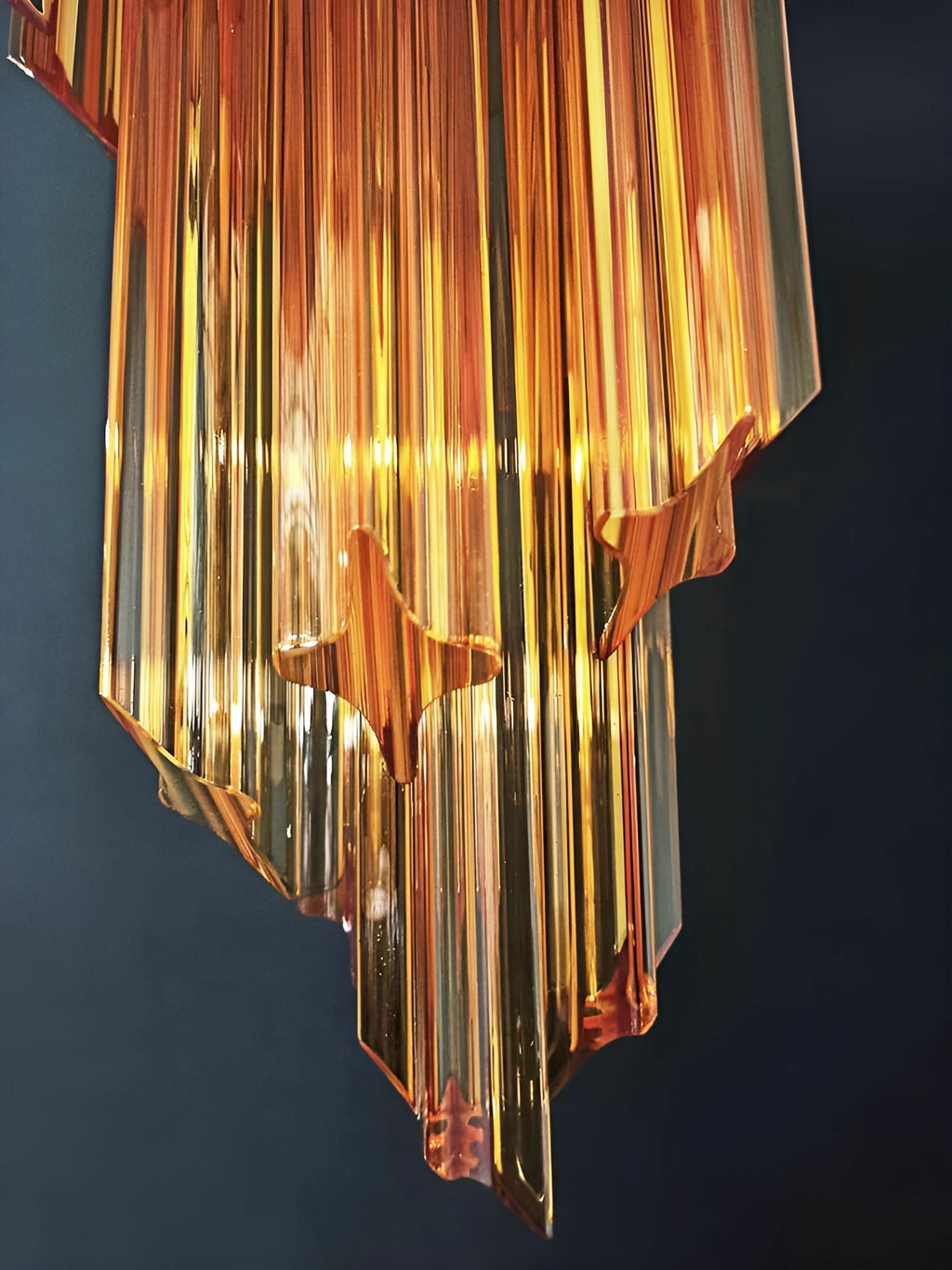 Aurora Lustre Spiral Prism Rose Superposé - Neutralighting